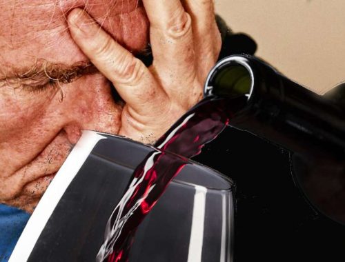 bolest hlavy cervene vino