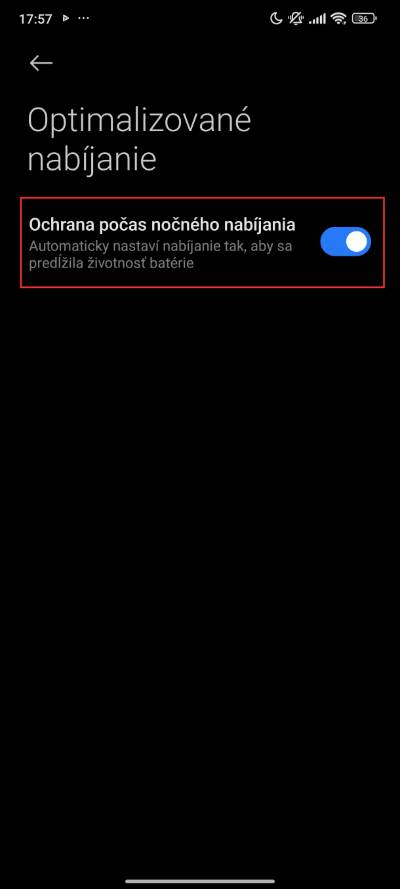 optimalizovane nabijanie smartfonu cez noc_1