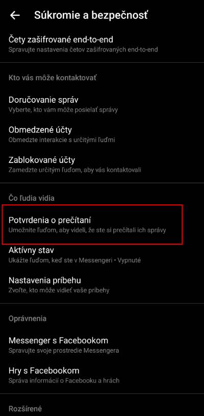 ako precitat spravu bez toho aby o tom druha strana vedela_messenger4