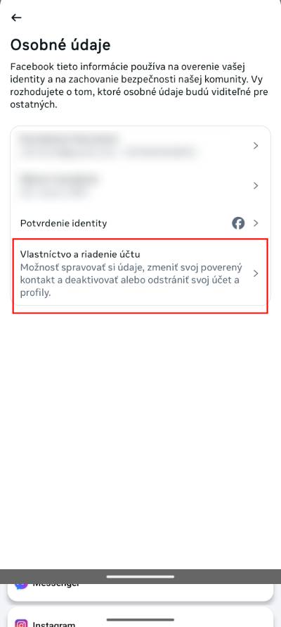 Nastavenia Facebook co sa stane s uctom po smrti ako nastavit navod_4