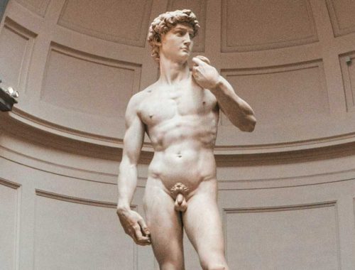 socha Michelangelo David