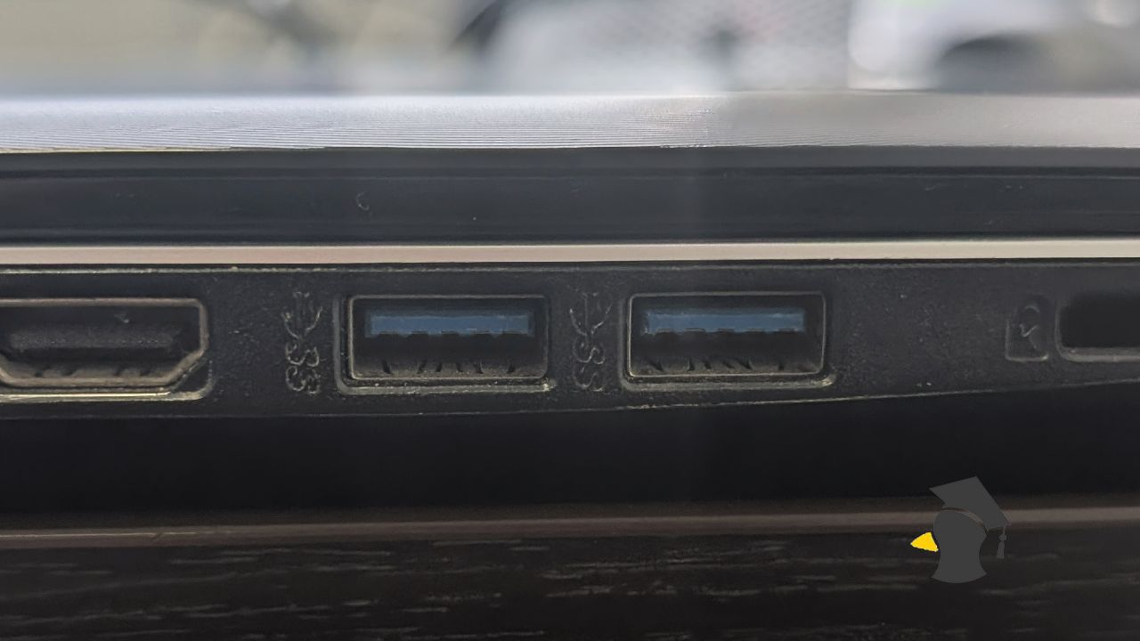 modry USB port